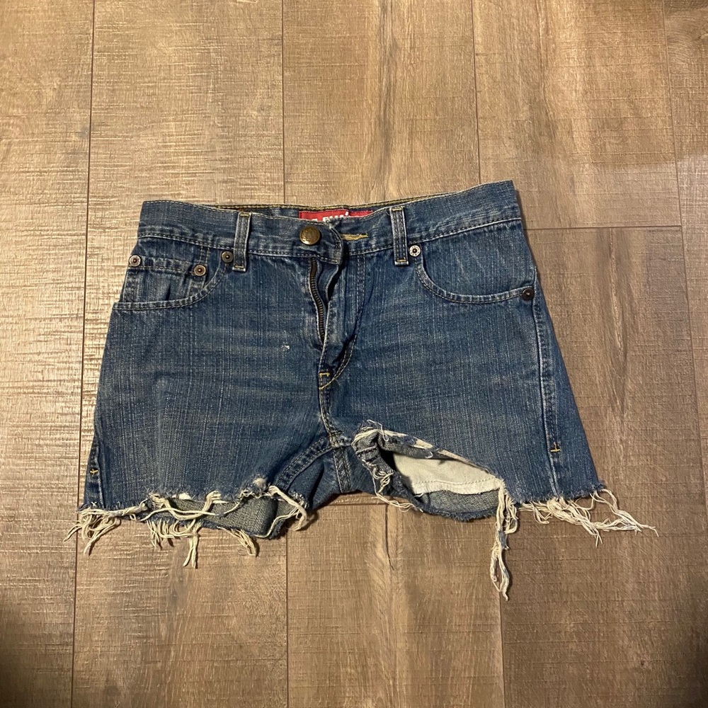 Levi’s high waisted shorts